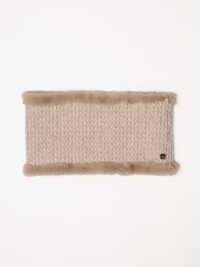 Снуд трикотажный с декоративной нашивкой в ассортименте